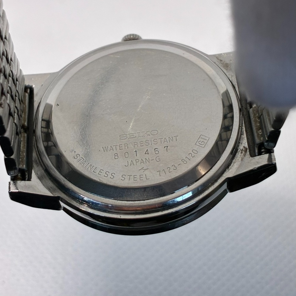 Vintage Seiko Type II 7123-8120 Quartz Men's Watch - READ! - Picture 5 of 12